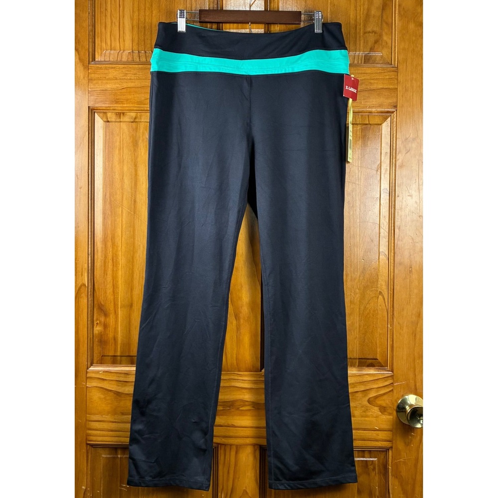 Tangerine Womens XL Athletic Pants Dark Grey Jade NWT Zipper Pocket Leggings Gym